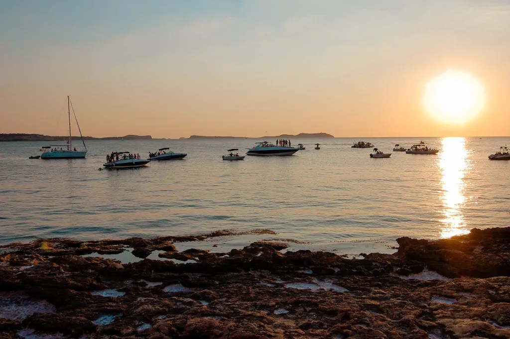 Ibiza Cafe del Mar Sunset