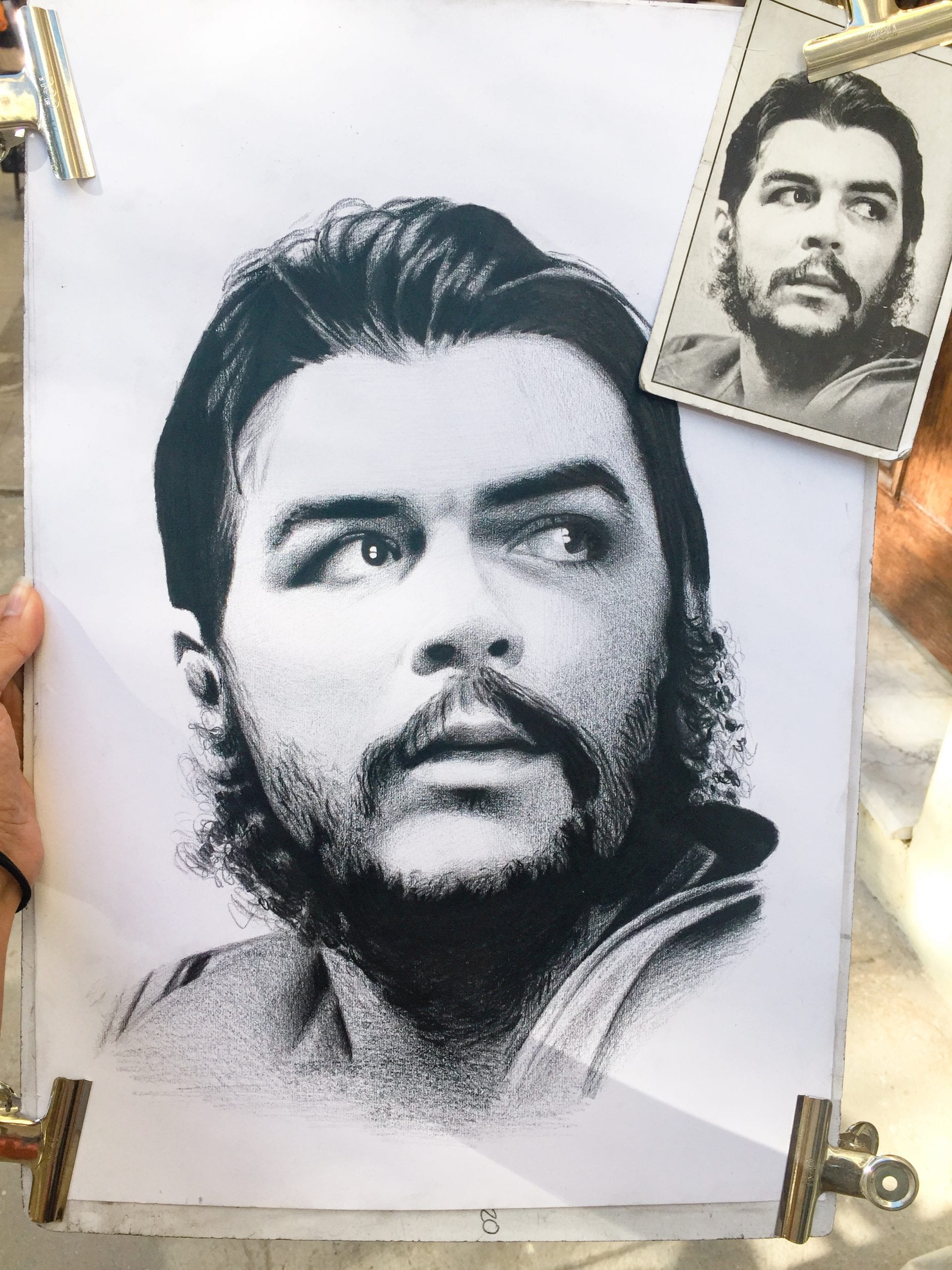 Kuba Havanna Künstler Che Guevara